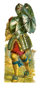 Infanteriesoldaat uit de tijd van koning Jacobus I, 1603-25 door English School
