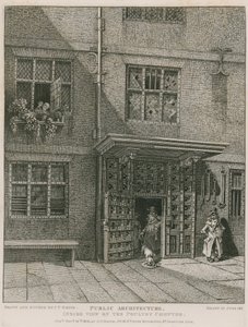 Binnenaanzicht van de Poultry Compter door English School