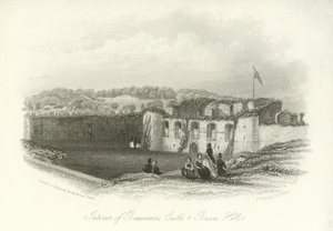 Interieur van Beaumaris Castle en Baron Villa door English School