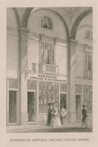 Interieur van Lowther Arcade door English School