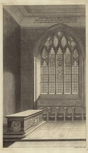 Interieur van St Helens Bishopsgate door English School