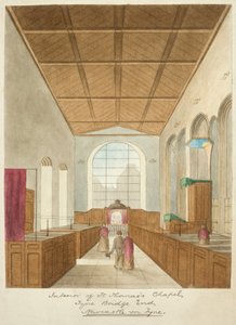 Interieur van St Thomas