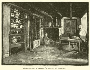 Interieur van een boerenhuis, La Manche