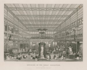 Interieur van de Grote Tentoonstelling, 1851, Amerikaanse Afdeling (East End)