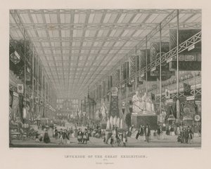 Interieur van de Grote Tentoonstelling, 1851, Britse Afdeling door English School