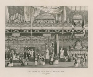 Interieur van de Grote Tentoonstelling, 1851, Italiaanse Afdeling
