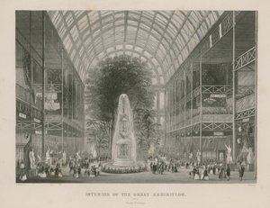Interieur van de Grote Tentoonstelling, 1851, Noord Transept