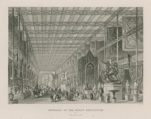 Interieur van de Grote Tentoonstelling, 1851, vanuit de Tempel van Dante