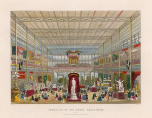 Interieur van de Grote Tentoonstelling, Amerikaanse Afdeling (Oostkant) door English School
