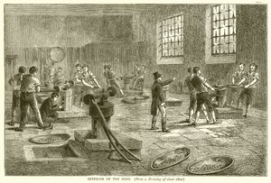 Interieur van de Munt door English School