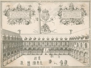 Interieur van de Royal Exchange, Londen