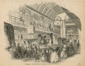 Interieur van het Royal Polytechnic Institute