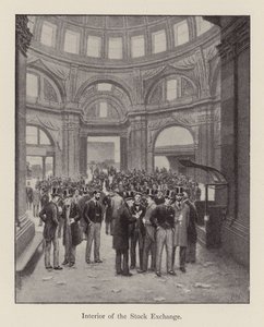 Interieur van de Beurs door English School