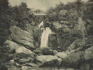 Inversnaid Watervallen, Loch Lomond door English School