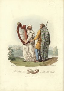 Ierse ottamh en een heraldische bard