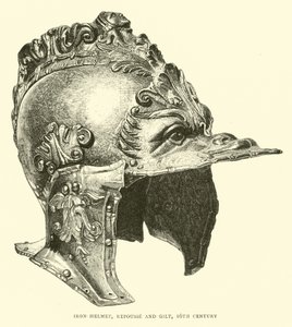 IJzeren helm, 16e eeuw