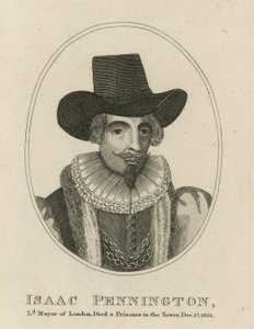 Isaac Pennington, Lord Mayor van Londen door English School