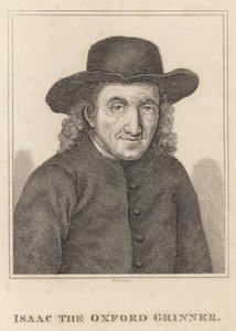 Isaac de Oxfordse grijnzer door English School