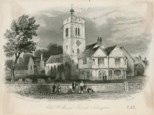 Islington, St. Marys (oude kerk) door English School
