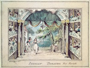 Italiaans theater, Haymarket door English School