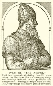 Ivan III de Verschrikkelijke door English School