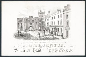 J L Thornton door English School