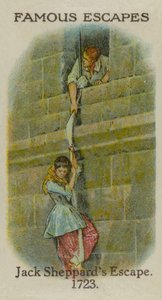 Jack Sheppards ontsnapping, 1723 door English School