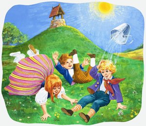 Jack en Jill gingen de heuvel op door English School