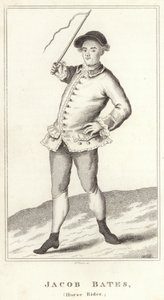 Jacob Bates, paardrijder door English School