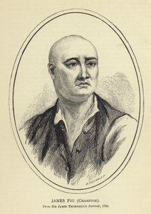 James Fig, Kampioen, uit het portret van Sir James Thornhill, 1732