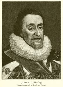 James I (1566-1625) door English School