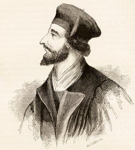 Jan Hus, ca. 1865 door English School
