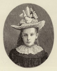 Jeanne Victoire Snooke (gravure) door English School
