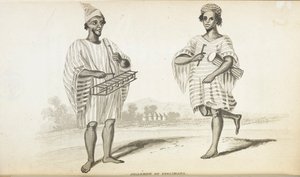 Jellemen van Soolimana. Muzikanten van West-Afrika, illustratie uit 