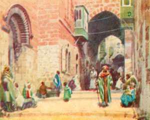 Jeruzalem, Straatscène