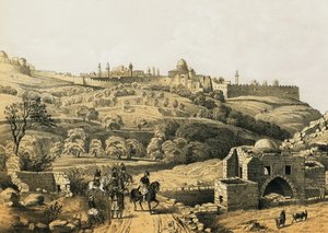 Jeruzalem vanaf Job