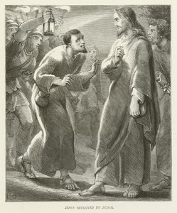Jezus verraden door Judas