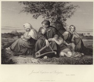 Joodse gevangenen in Babylon