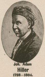 Johann Adam Hiller door English School