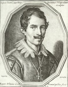 Johannes Laurentius Bernini, Napolitaanse beeldhouwer