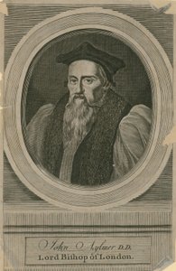 John Aylmer, Lord Bisschop van Londen door English School