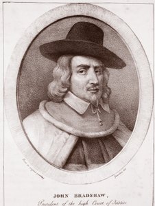 John Bradshaw, toegeschreven aan Gravedon, gegraveerd door de Langlume door English School