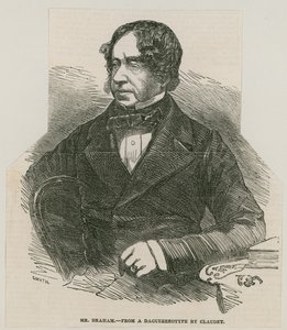 John Braham, zanger; van een daguerreotype door Claudet door English School