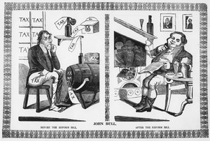 John Bull voor en na de Reform Bill
