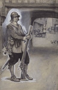 John Bunyan als soldaat door English School