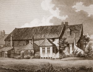 John Bunyans Vergaderhuis, begin 19e eeuw door English School