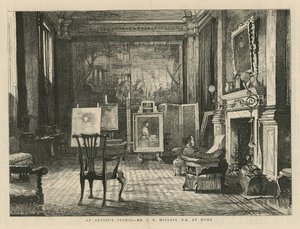 John Everett Millais thuis door English School