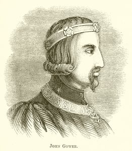 John Gower door English School