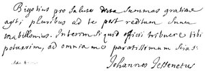 John Jessenet door English School
