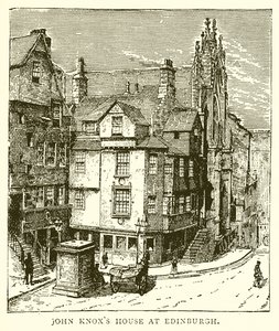 Huis van John Knox in Edinburgh